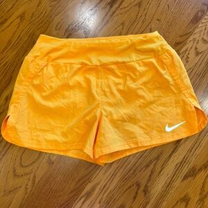 Nike Women’s Dri-Fit Shorts - Orange (Small)‎